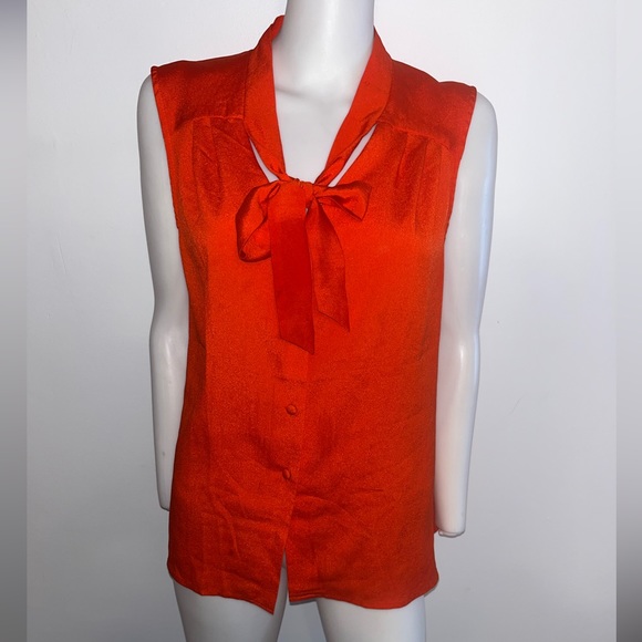 Mossimo women’s red blouse size  L - Picture 2 of 10
